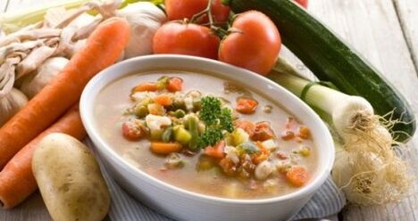 Gemüsepüreesuppe bei Gastritis