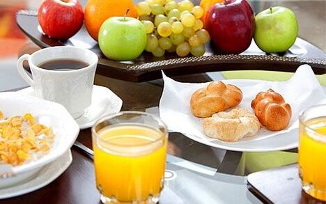 sanftes Frühstück bei Gastritis