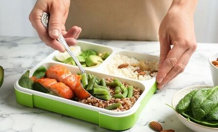 Ernährungskorrektur zum Abnehmen im Bauch- und Seitenbereich